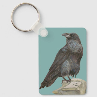 Raven Keychain