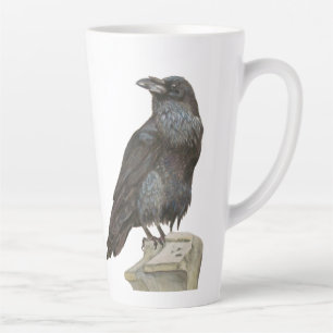 Raven Latte Mug