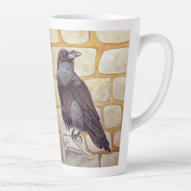 Raven Latte Mug (Right)