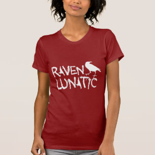 Raven Lunatic Black Crow T-Shirt