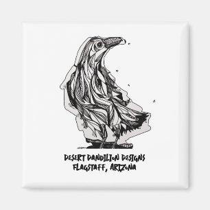 Raven Magnet by Desert Dandilion Designs
