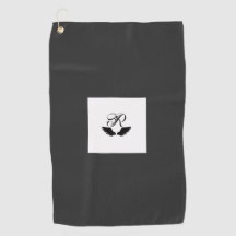 Raven Monogram - CYO - Promotional Golf Towel