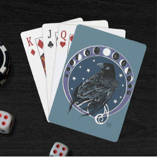 Raven Moon Playing Cards