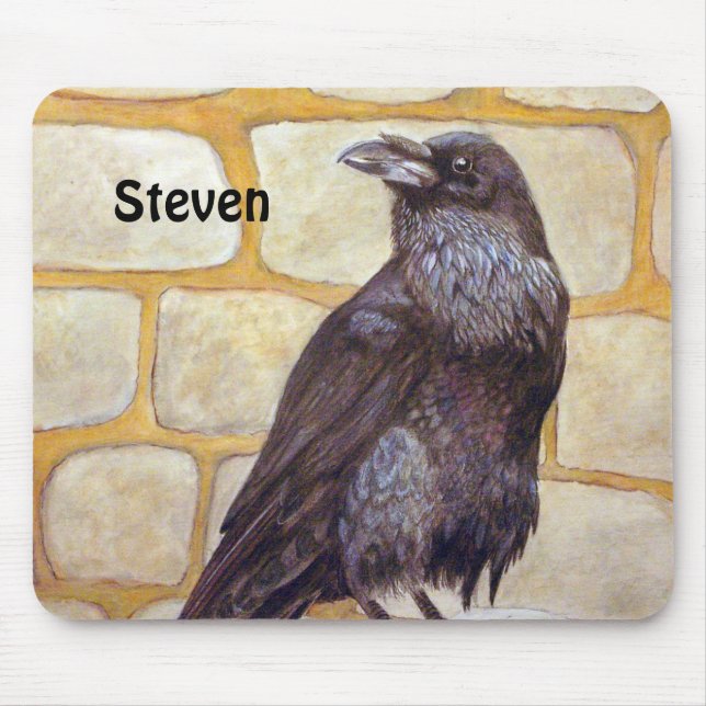 Raven Mouse Pad (Front)
