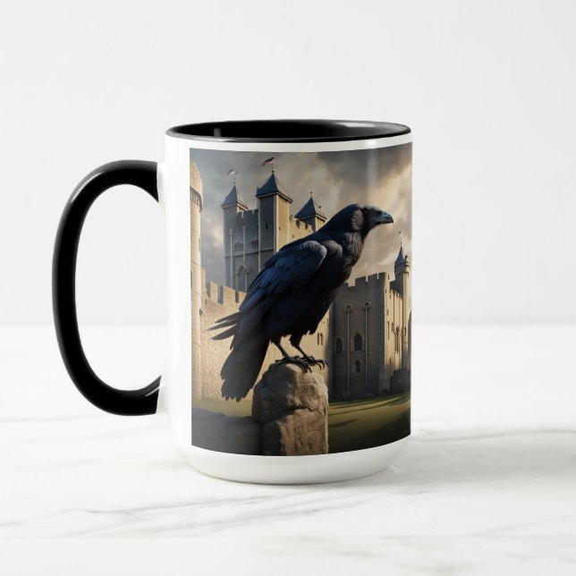 Raven Mug (Left)