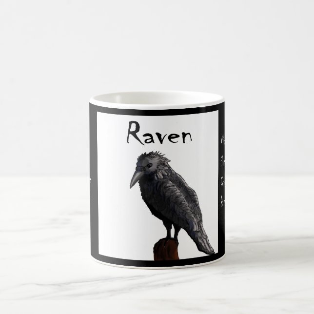 Raven mug (Center)