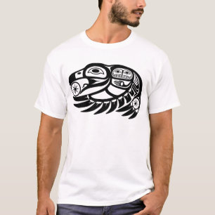 Raven Native American Design T-Shirt