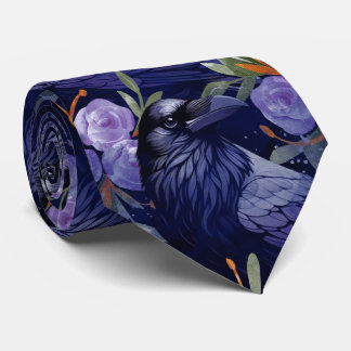 Raven Neck Tie