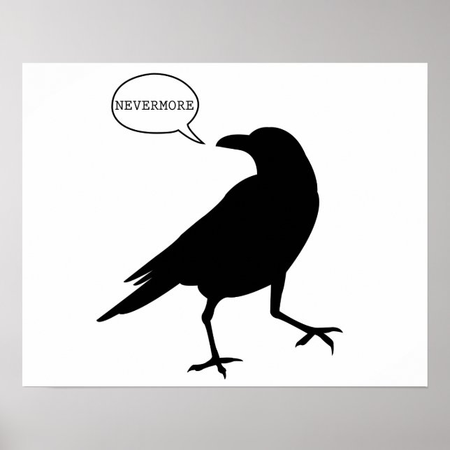 Raven Nevermore Poster (Front)