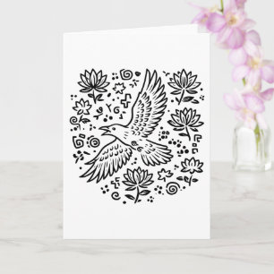 Raven of Transformation Card