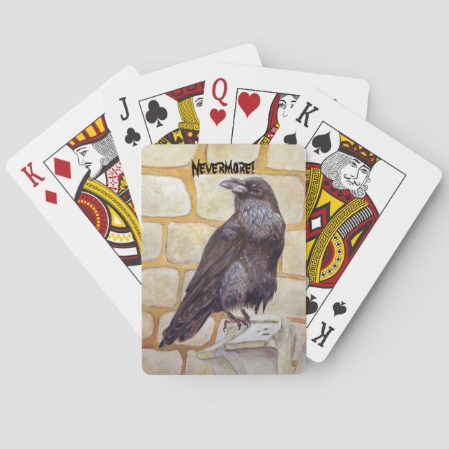 Raven Playing Cards (Back)