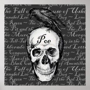 Raven Poe Print