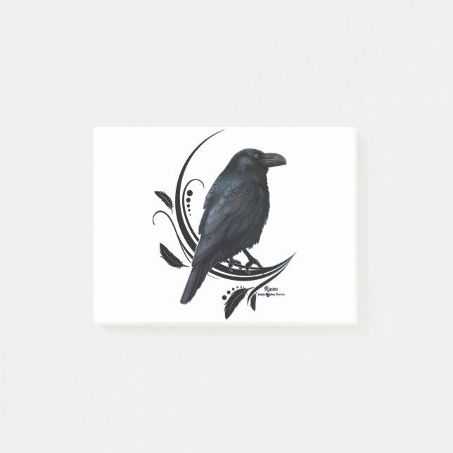 Raven Post-it Notes (Front)