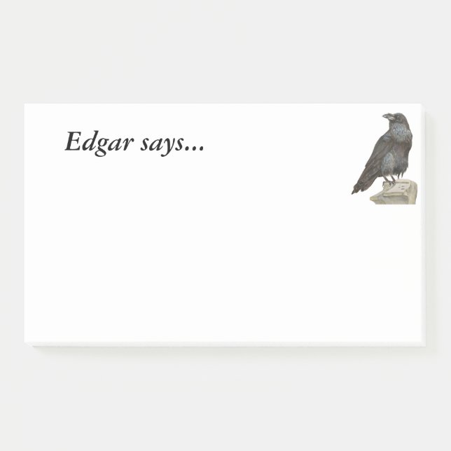 Raven Post-it Notes (Front)