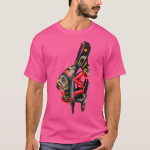 Raven Rattle Tsimshian Native American Pacific Nor T-Shirt