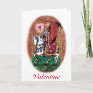 Raven Renaissance Valentine Holiday Card