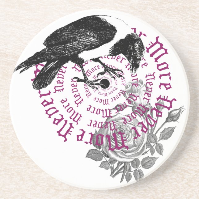 Raven & Rose coaster (Front)