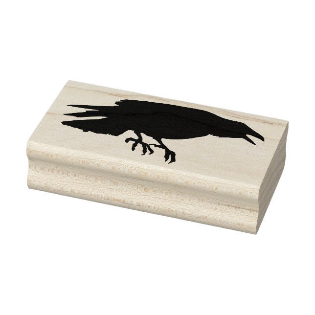 Raven Rubber Stamp (Stamp)