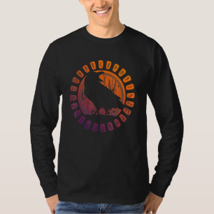 Raven Scandinavian Nordic Mythology Valhalla Odin  T-Shirt