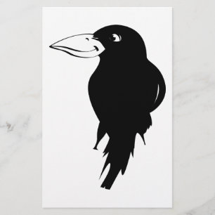 Raven Scrapbook Paper