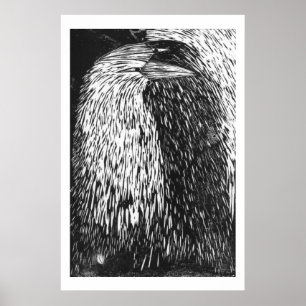 Raven Shadow Self Art Print