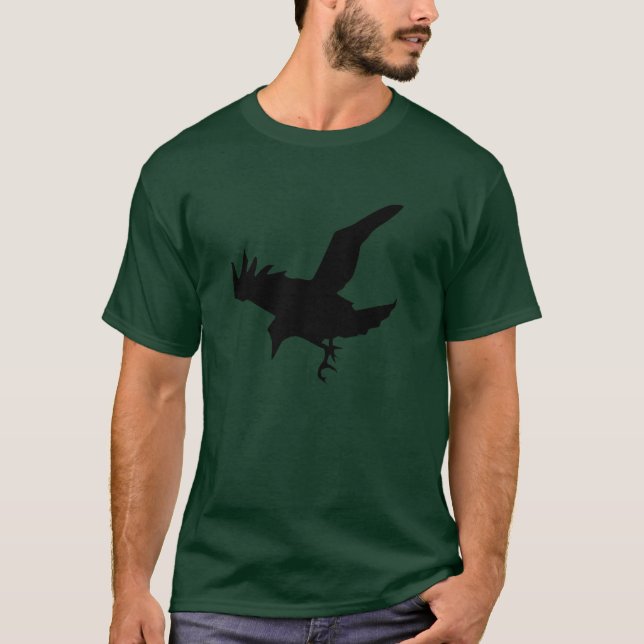 Raven Silhouette T-Shirt (Front)
