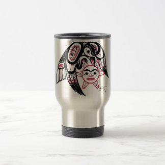 Raven Stealing the Sun Travel Mug