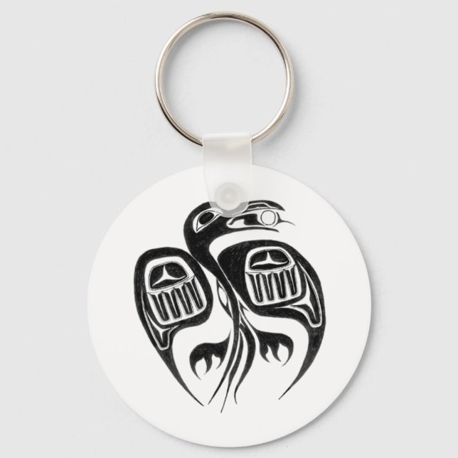 raven steals the sun keychain (Front)