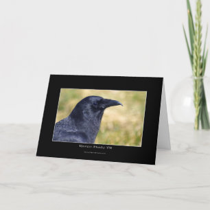 RAVEN STUDY Collection Holiday Card