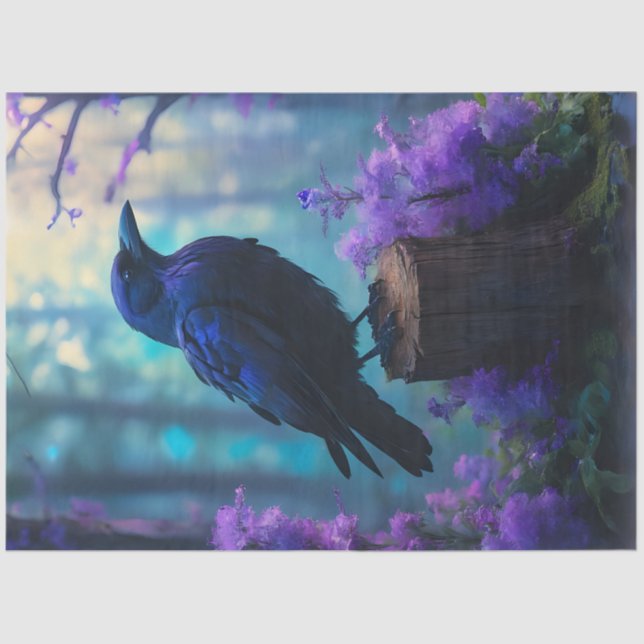 Raven Stump Tissue Paper (Front)