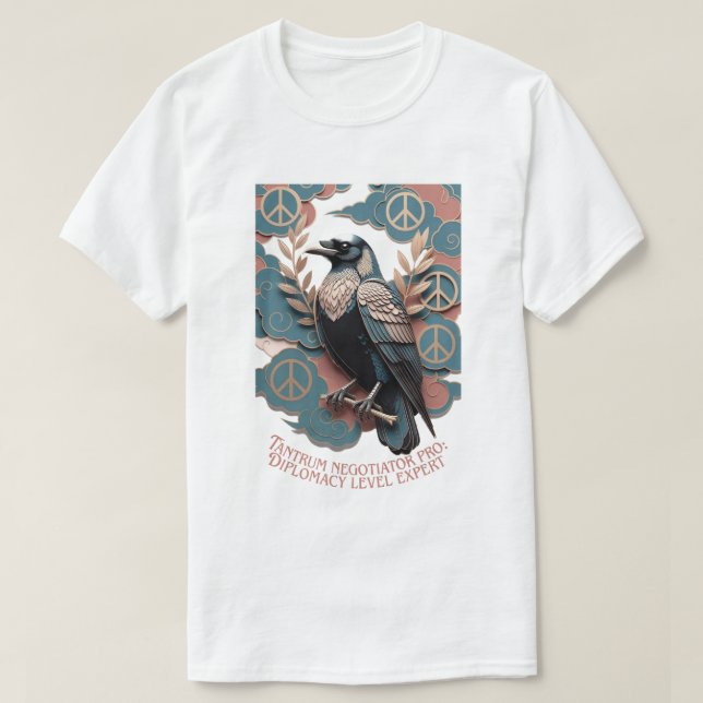 Raven Tantrum Mediator T Shirt (Design Front)