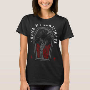 Raven Tarot Card Occult Goth T-Shirt