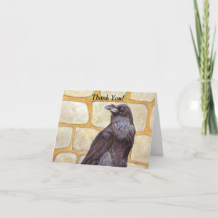 Raven Thank You Card
