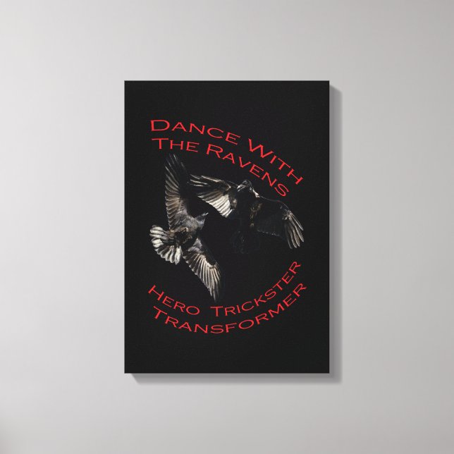 Raven the Transformer Canvas Print (Front)