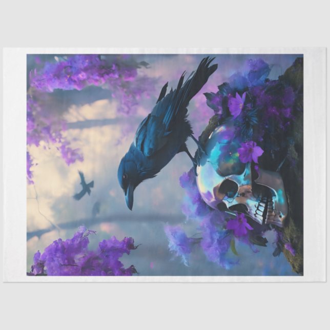 Raven Tissue Paper (Front)