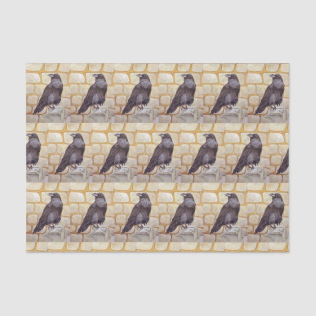 Raven Tissue Paper (Front)