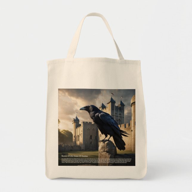 Raven Tote Bag (Front)