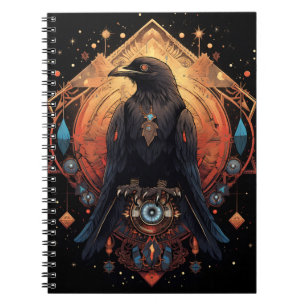 Raven Totem, Spirit Crow Notebook