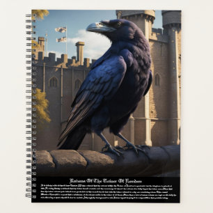 Raven Tower Of London Calendar Planner