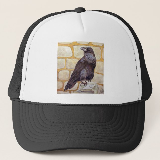 Raven Trucker Hat (Front)