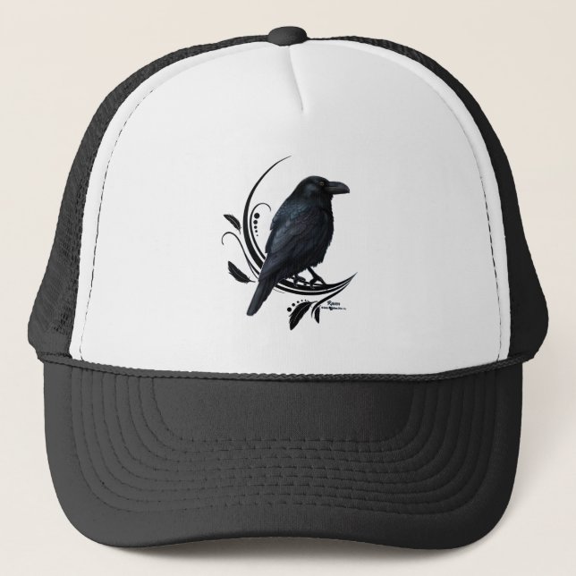 Raven Trucker Hat (Front)