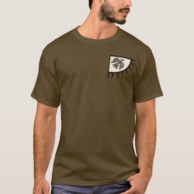 Raven Viking Banner T-Shirt (Front)