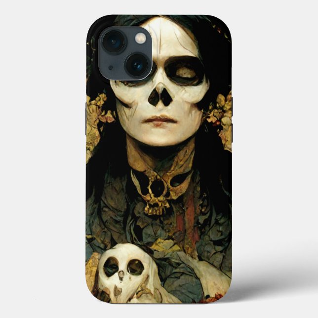 Raven Witch 2 Fantasy Horror Goth Gothic Case-Mate iPhone Case (Back)