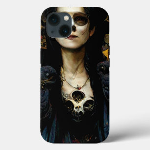 Raven Witch 3 Fantasy Horror Goth Gothic iPhone 13 Case