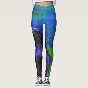 Raven With An Attitude Leggings
