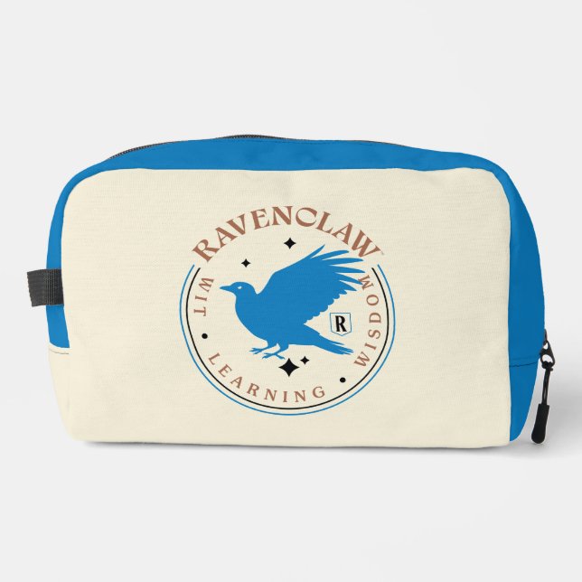 RAVENCLAW™ Blue Eagle House Pride Badge Dopp Kit (Front)