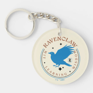 RAVENCLAW™ Blue Eagle House Pride Badge Keychain