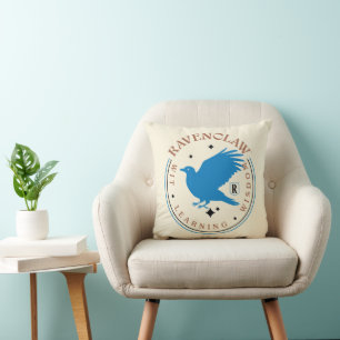 RAVENCLAW™ Blue Eagle House Pride Badge Throw Pillow