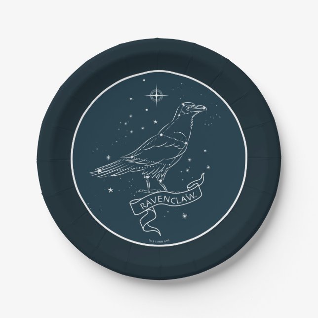 RAVENCLAW™ Constellation Graphic Paper Plate (Front)