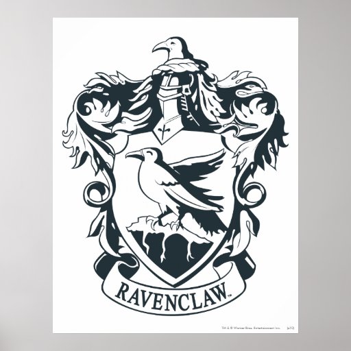 Harry Potter Ravenclaw - Free Colouring Pages